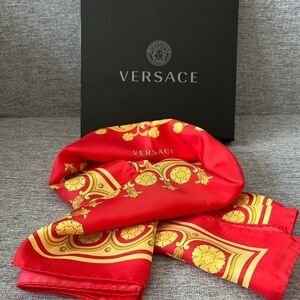 Versace Scarf Silk Scarf